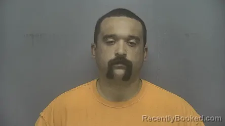 Mugshot of Darion Thomas Scott booked in Vigo County, Indiana on April 23, 2026