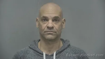 Mugshot of Donald A. Spallone booked in Vigo County, Indiana on March 16, 2026