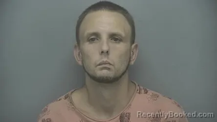 Mugshot of Dustin P Williams booked in Vigo County, Indiana on August 4, 2026
