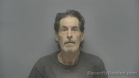 Mugshot of Donald L Whitaker booked in Vigo County, Indiana on May 20, 2026