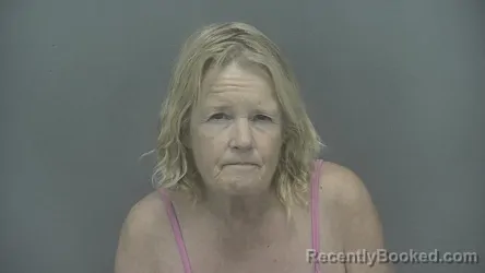 Mugshot of Elizabeth Jordan booked in Vigo County, Indiana on April 4, 2026