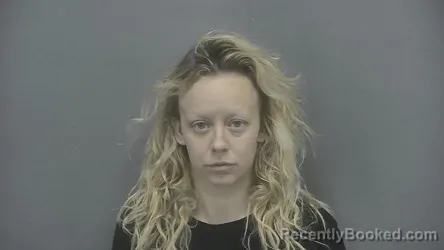 Mugshot of Elizabeth Reid booked in Vigo County, Indiana on June 19, 2026
