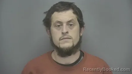 Mugshot of Francis Everett Blair booked in Vigo County, Indiana on May 8, 2026