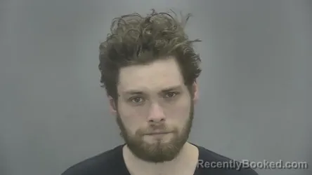 Mugshot of Garrett A Bartja booked in Vigo County, Indiana on April 23, 2026