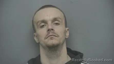 Mugshot of Gavin Matthew Hunter booked in Vigo County, Indiana on March 9, 2026