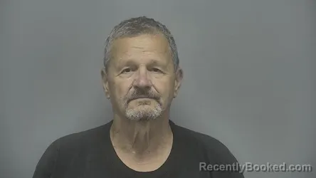 Mugshot of Gregory Allen Keegan booked in Vigo County, Indiana on September 4, 2026