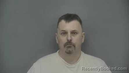 Mugshot of Gerald L. Reedy booked in Vigo County, Indiana on March 30, 2026