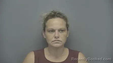Mugshot of Hillary D Chaney booked in Vigo County, Indiana on September 1, 2026