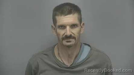 Mugshot of Hugh Carpenter booked in Vigo County, Indiana on July 10, 2026