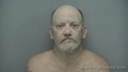 Mugshot of Harvey Eaglin booked in Vigo County, Indiana on July 4, 2026