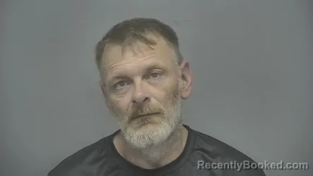 Mugshot of Harold J. Rogers booked in Vigo County, Indiana on June 25, 2026