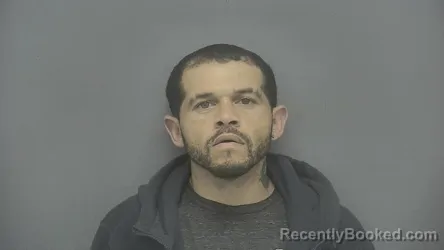 Mugshot of Herschel Spencer booked in Vigo County, Indiana on October 4, 2026