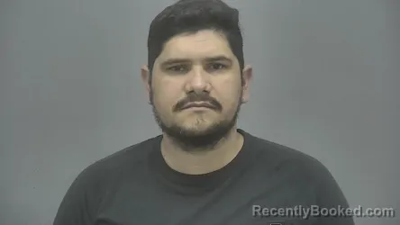 Mugshot of Ignacio Lopez Caratachea booked in Vigo County, Indiana on March 31, 2026