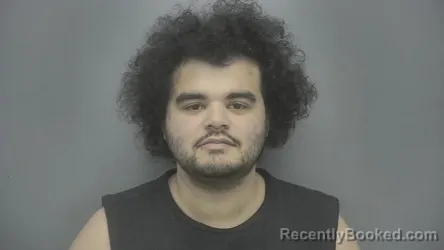 Mugshot of Isaiah Lamar Gaines booked in Vigo County, Indiana on March 26, 2026