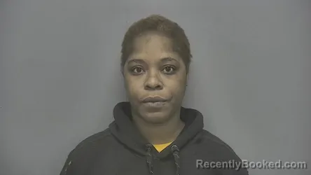 Mugshot of Jakita Brown booked in Vigo County, Indiana on March 10, 2026