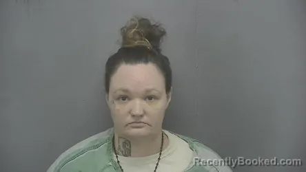 Mugshot of Julie Renee Bryan booked in Vigo County, Indiana on July 5, 2026