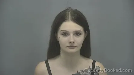 Mugshot of Jaylynn Grace Clark booked in Vigo County, Indiana on June 17, 2026