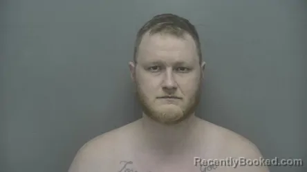 Mugshot of Joshua D Corbin booked in Vigo County, Indiana on March 31, 2026