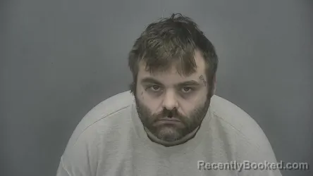 Mugshot of John William Clark booked in Vigo County, Indiana on March 23, 2026