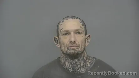 Booking photo from Vigo County, Indiana