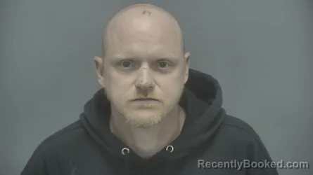 Mugshot of Justin Alan Combs booked in Vigo County, Indiana on April 30, 2026