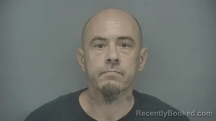 Mugshot of Jonathan Cox booked in Vigo County, Indiana on August 26, 2026