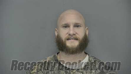 Booking photo from Vigo County, Indiana