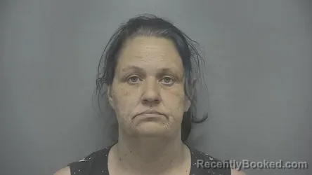 Mugshot of Jessica L Daniels booked in Vigo County, Indiana on March 25, 2026