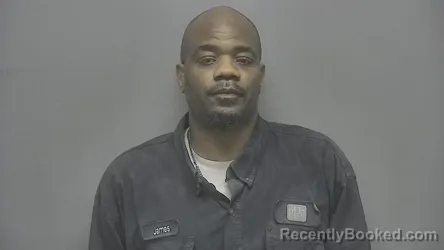 Mugshot of James Eric Dodd booked in Vigo County, Indiana on July 10, 2026