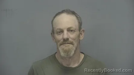 Mugshot of James E Davenport booked in Vigo County, Indiana on April 24, 2026