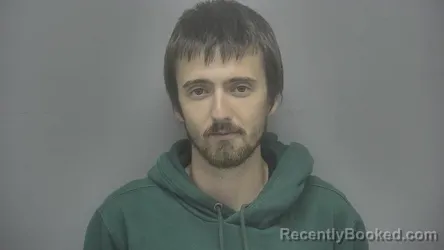 Mugshot of Justin Michael Ellinger booked in Vigo County, Indiana on September 11, 2026