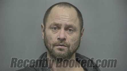 Booking photo from Vigo County, Indiana