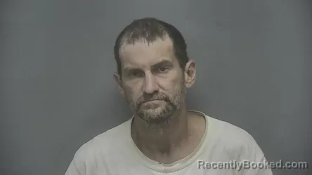 Mugshot of Jack D Edwards booked in Vigo County, Indiana on July 16, 2026