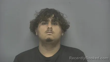 Mugshot of Jaime Gonzalez booked in Vigo County, Indiana on July 12, 2026