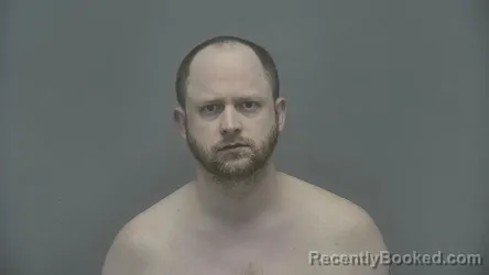 Mugshot of Jared R Guess booked in Vigo County, Indiana on March 9, 2026