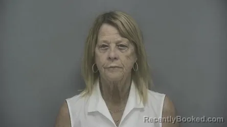 Mugshot of Julia Ann Groves booked in Vigo County, Indiana on September 10, 2026