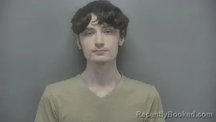 Mugshot of Jaymison Steven Hall booked in Vigo County, Indiana on March 21, 2026