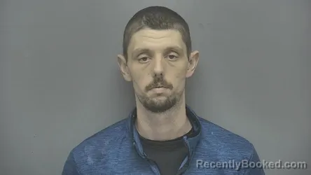 Mugshot of Jacob Lee Hedges booked in Vigo County, Indiana on March 29, 2026