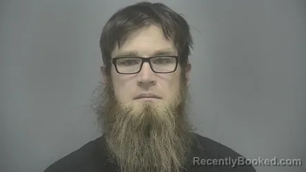 Mugshot of Jonathan Adam Houston booked in Vigo County, Indiana on May 17, 2026