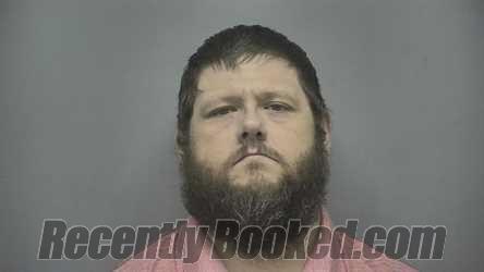Booking photo from Vigo County, Indiana