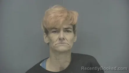 Mugshot of Jennifer Rene Hall booked in Vigo County, Indiana on March 26, 2026