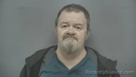 Booking photo from Vigo County, Indiana