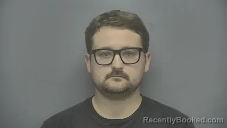 Mugshot of Jacob R Kissinger booked in Vigo County, Indiana on September 4, 2026