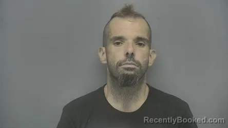 Mugshot of Jason L King booked in Vigo County, Indiana on August 19, 2026
