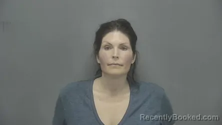 Mugshot of Jeri Kaufold booked in Vigo County, Indiana on September 4, 2026