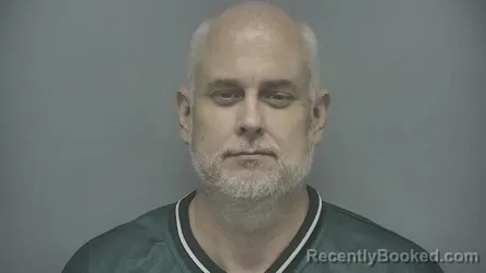Mugshot of Jason Alan Krstich booked in Vigo County, Indiana on May 16, 2026