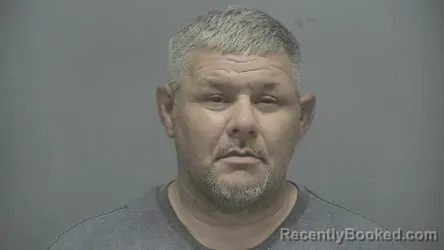 Mugshot of Jason M Moore booked in Vigo County, Indiana on March 22, 2026