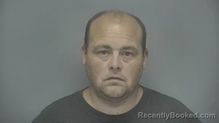 Mugshot of John Neeley booked in Vigo County, Indiana on October 5, 2026