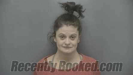 Booking photo from Vigo County, Indiana