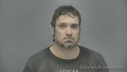 Mugshot of John B. Pittman booked in Vigo County, Indiana on March 26, 2026